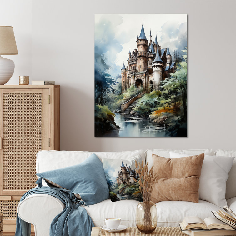 Winston Porter Castles Enchanted Stronghold II On Metal Print - Wayfair ...