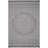 Loom & 4X6 Area Rug Medallion Gray/White - Style, And Pet-, For Kitchen Study , Stain , Non-Shedding Living Room, Dining Bedroom, Entryway, Nursery, Dorm Study, Home Office, Eat-In