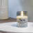 Flameless Jar Candle with Glass Holder