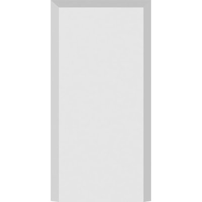 Bloc de socle standard à bords biseautés l 3 po x H 6 po x P 1 po