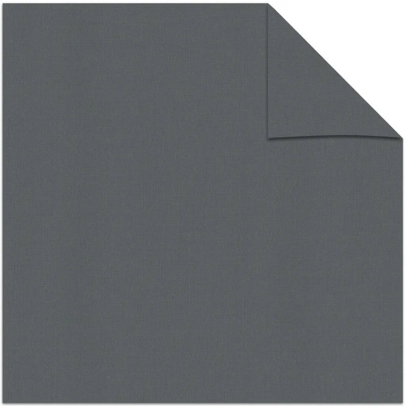 Decosol Roller Blinds Mini Translucent Uni, 52cm W x 160cm L, Anthracite