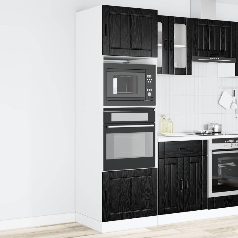 Vidaxl Oven Cabinet Kitchen Cabinet Oven Unit Oven Base Unit Engineered Wood
