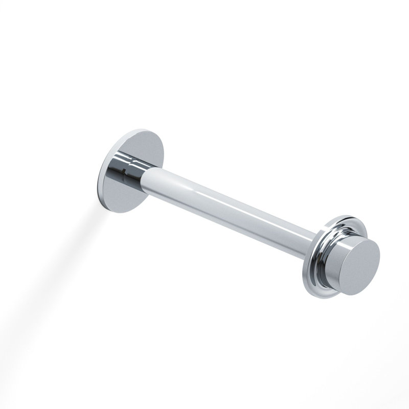 Tringle à vêtements avec 110 boutons, Chrome poli
