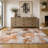 Premium Machine Washable Dream Shag ADS526 Watercolors Rug-1125131483-1125131481