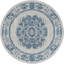 Tapis oriental bleu / gris Cowell-1456138307