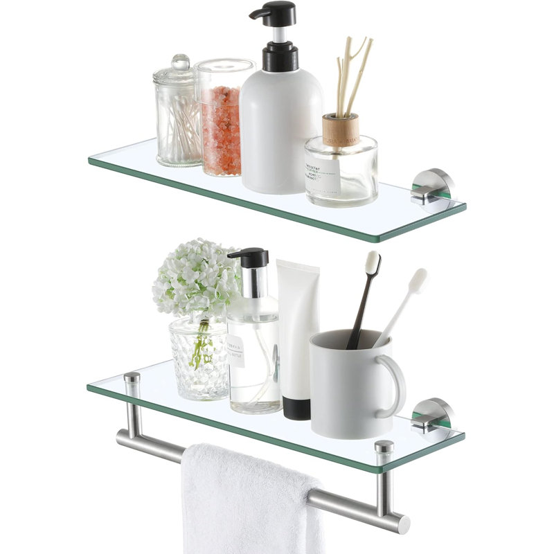 Mishary Wall Bahtroom Shelf