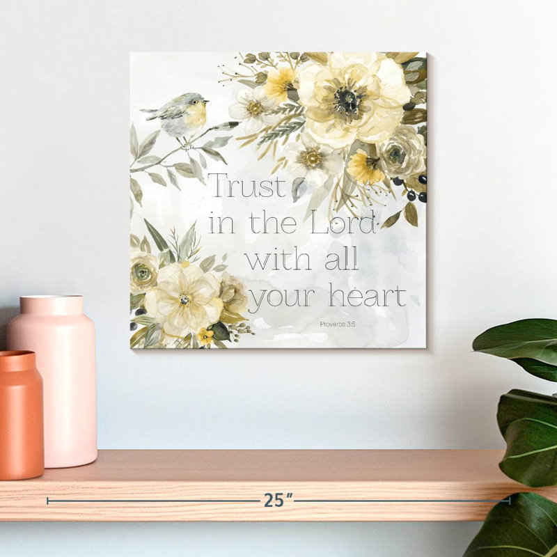 Tergel Sunny Scriptures I, 16" H x 16" W