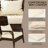Patio Chair With Rattan Wicker, Soft Cushions, Tall Curved Backrest For Yard & Garden-648746643-648746641