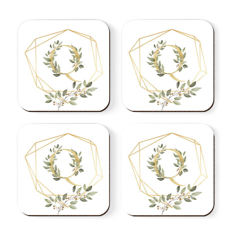 Sous-verres Café à monogramme, Q