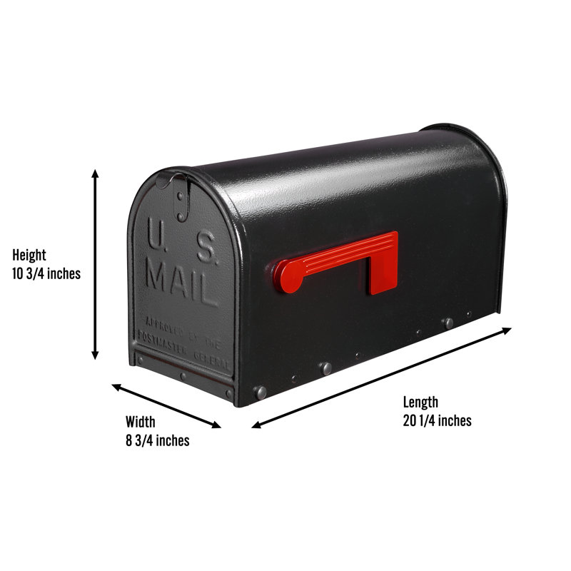 Janzer Mailbox , Black