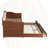 Twin Daybed with Trundle And Drawers-704914393