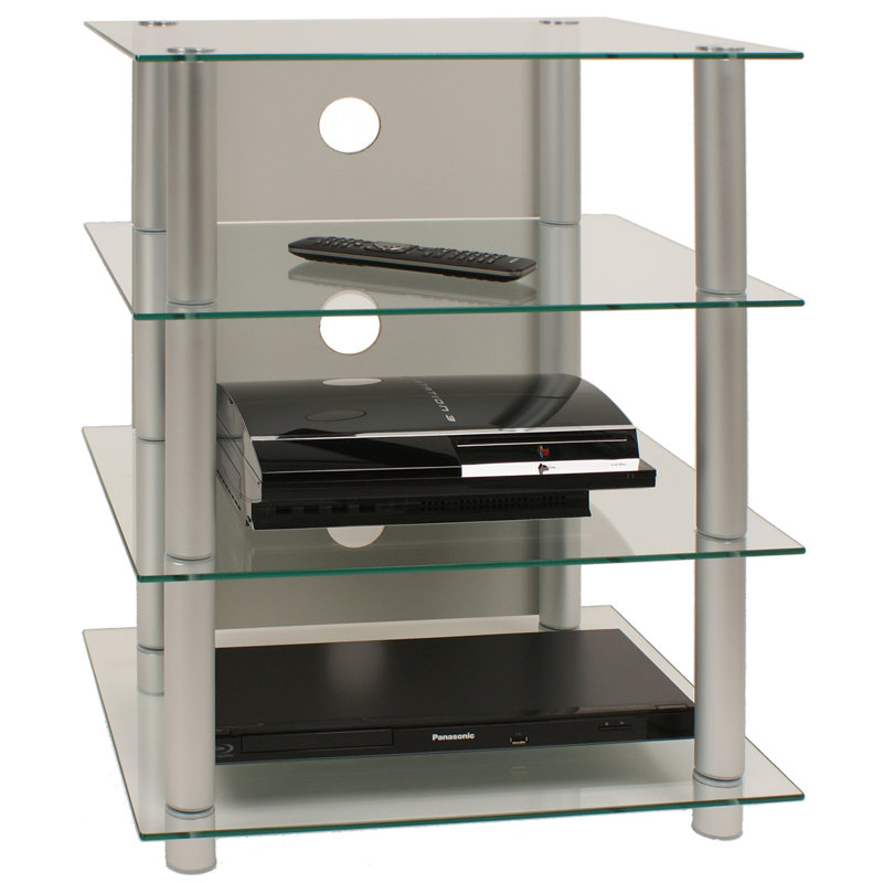 Kensa TV Stand, Transparent