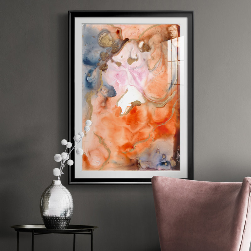 «Lighting The Way III» - Impression, H 24,5 po x l 18,5 po x P 1 po, Cadre noir
