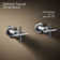 Purist® Deck- or Wall-Mount High-Flow Bath Valve Trim with Cross Handle
