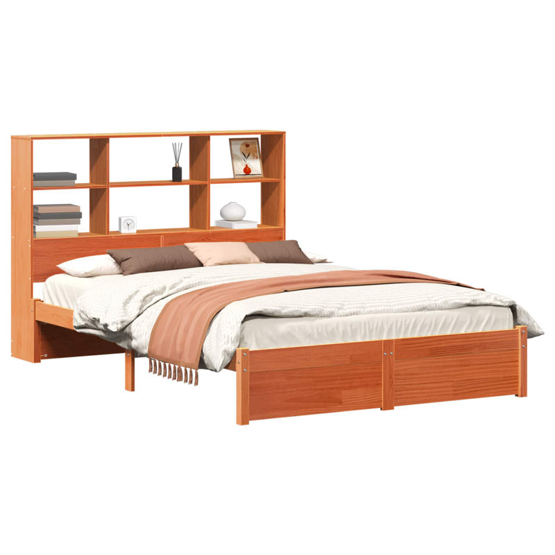 Solid Wood Bed, European Kingsize (160 x 200 cm)
