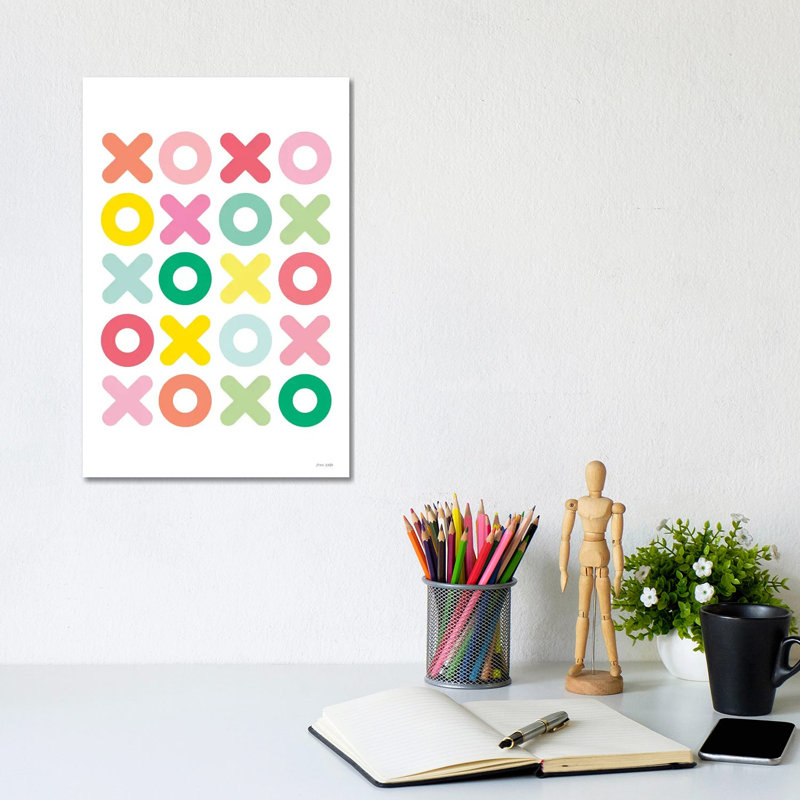 Love You Lots by Ann Kelle - Wrapped Canvas Print, 30.48cm H x 20.32cm W x 1.91cm D