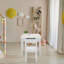 23 po Ensemble de table d'activités en bois pour enfants avec plateau rabattable et espace de rangement-1256338236