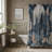 Kubecki Floral Shower Curtain-1814526047