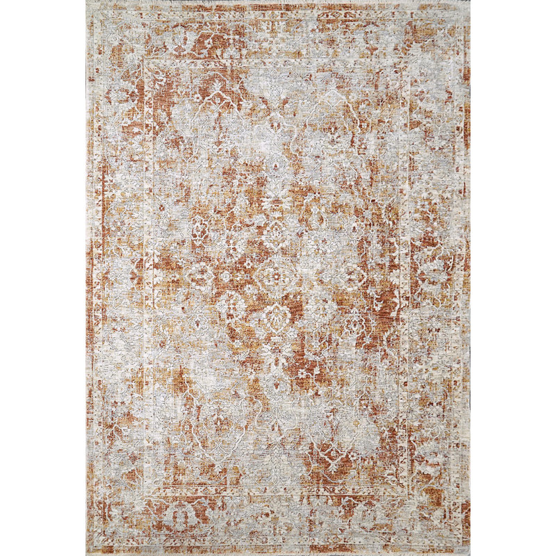 Abstract Indoor Rug, Rectangle 7.1' x 10.1'