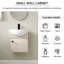 Elgie 18.14'' Single Bathroom Vanity with Ceramic Top