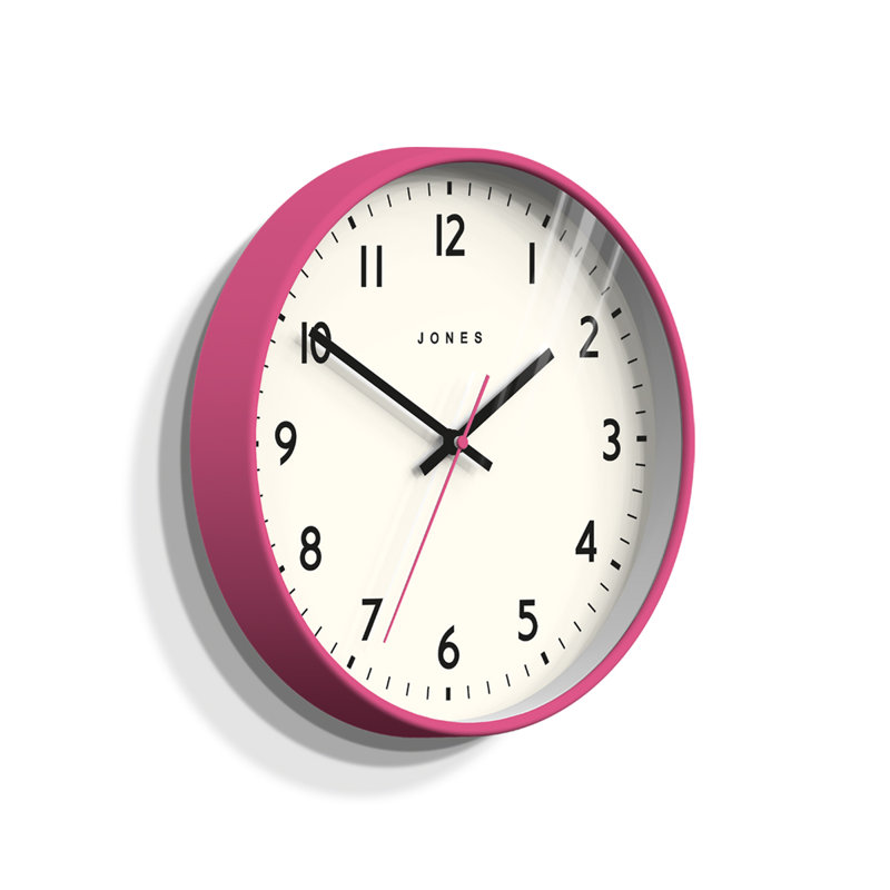 Jam Acrylic Wall Clock, Pink