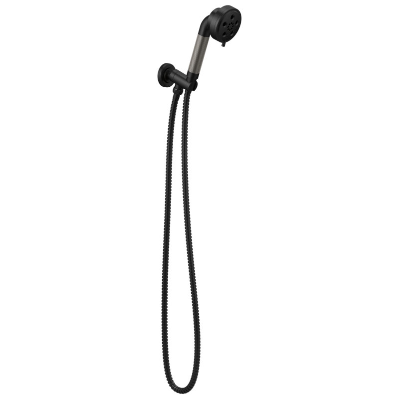 Litze® Wall Mount Handshower with H2OKinetic® Technology, Matte Black