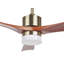 Kaytrin 130cm Ceiling Fan with LED Lights