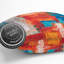 Abstract Square Throw Cushion-56190620