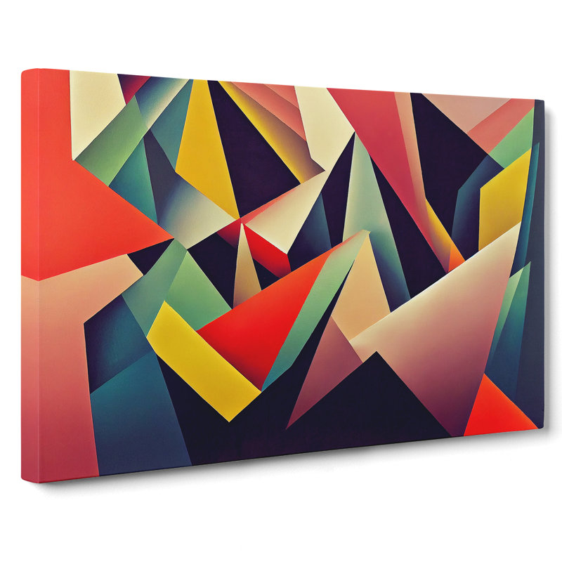 Enticing Modern Abstract - Wrapped Canvas, 40cm H x 60cm W x 3cm D