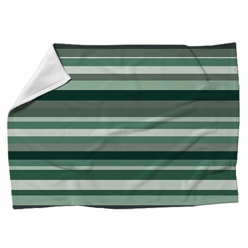 Machine Printed Throw Blanket, 51"W x 60" L