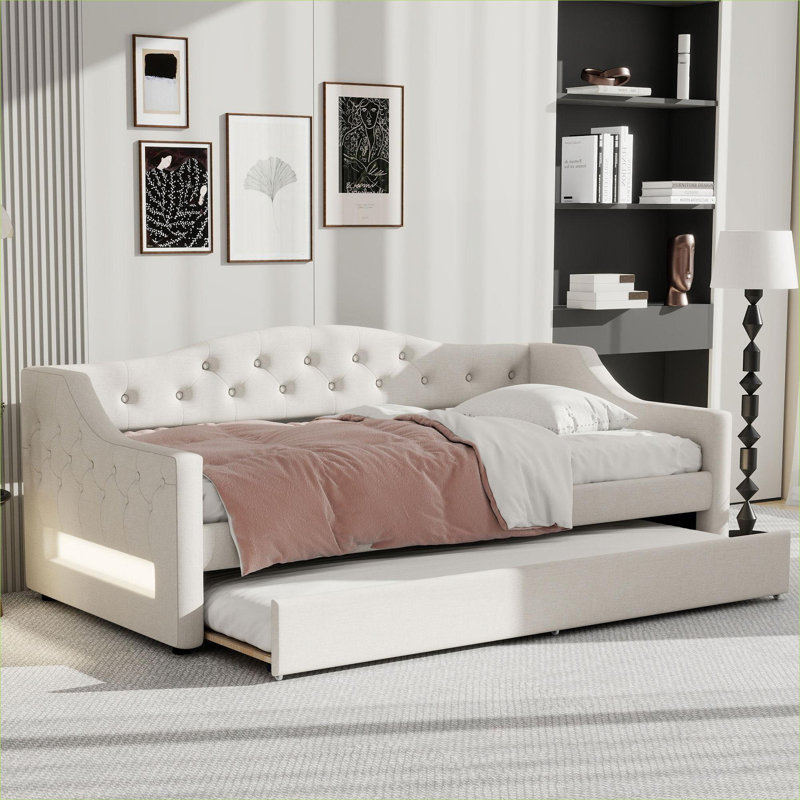 Lit plateforme simple Clean Silhouette