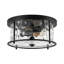 Plafonnier cylindrique encastré 2 lumières