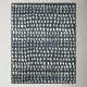 Glory Abstract Handmade Tufted Wool Dark Blue/Ivory Area Rug