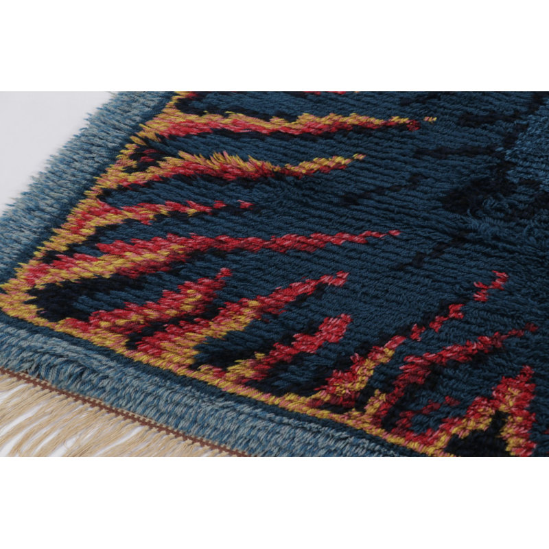 Vintage One-of-a-Kind 4'8x6'6 Hand Knotted Area Rug