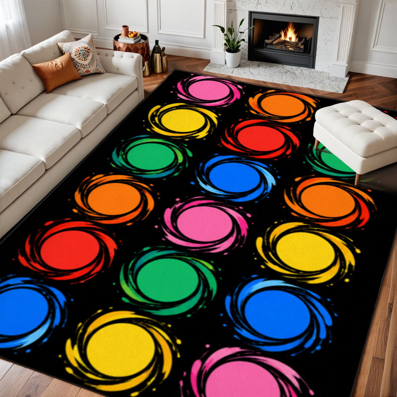 Tapis traditionnel lavable 8 x 10 x 8 po, 8 x 10 pi, Color4