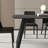 Simple rock plate dining table and chair set-106451578