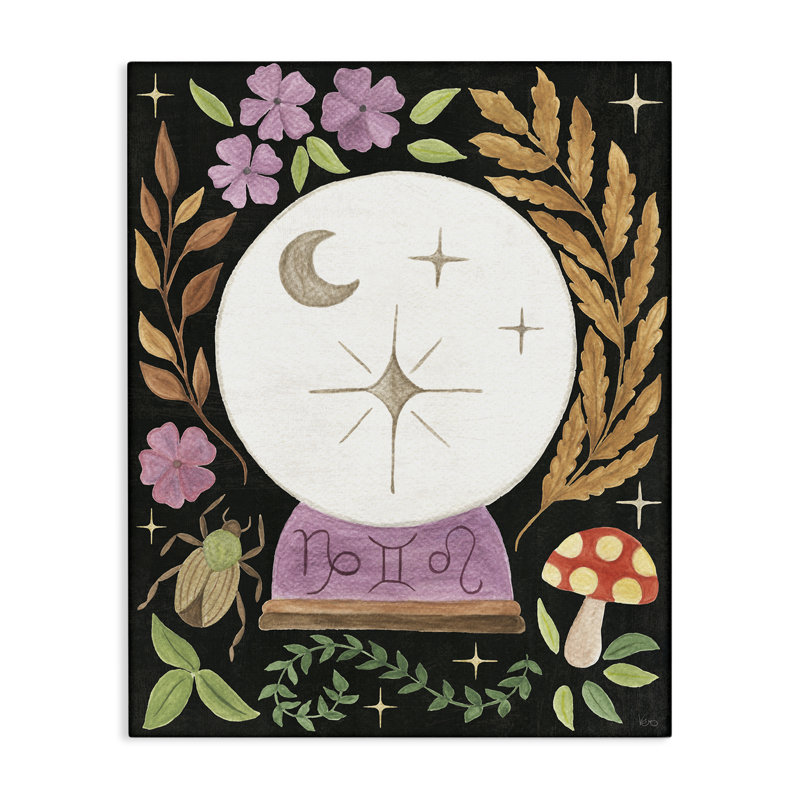 «Spooky Chic Crystal Ball» par Veronique Charron, H 30 po x l 24 po
