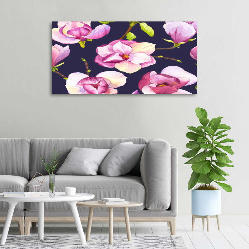 Magnolia - No Frame Print on Canvas