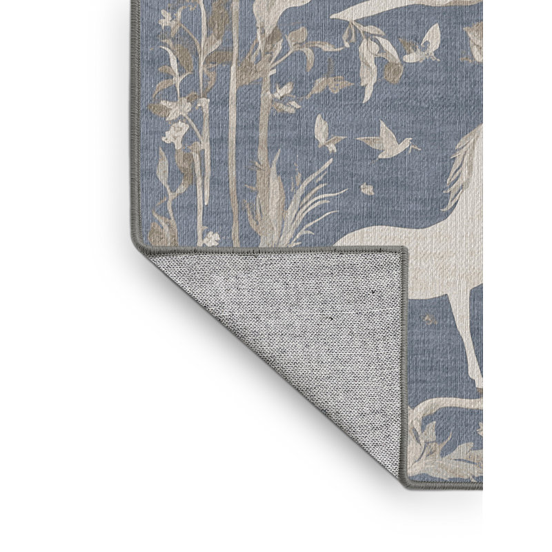 Tapis gris lavable à la machine, Tapis de couloir 2 pi x 5 pi