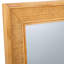 Suus Wood Flat Wall Mirror