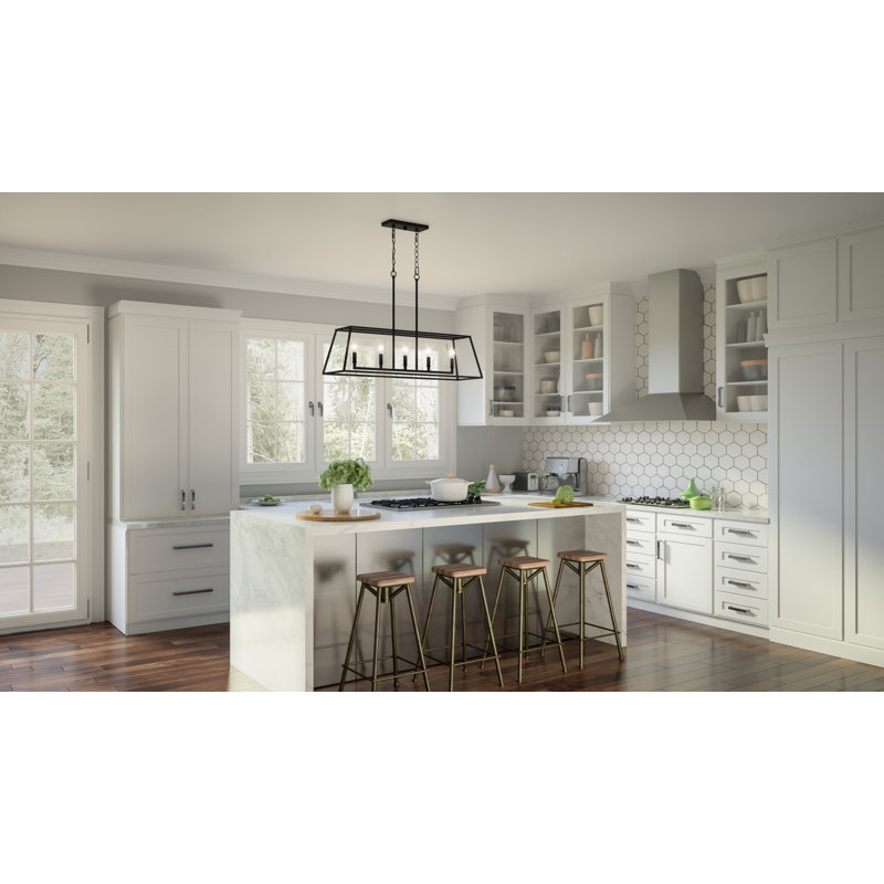 Mutz 5 - Light Kitchen Island Pendant, Matte Black