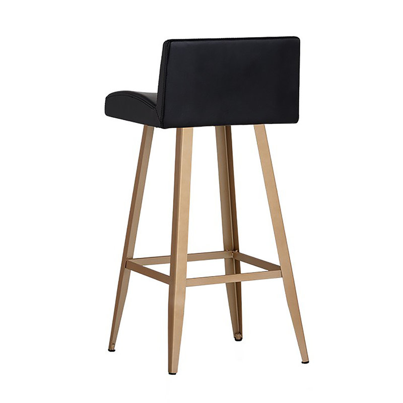 Dani Upholstered Stool with Metal Frame, Counter Stool ( 26" Seat Height)