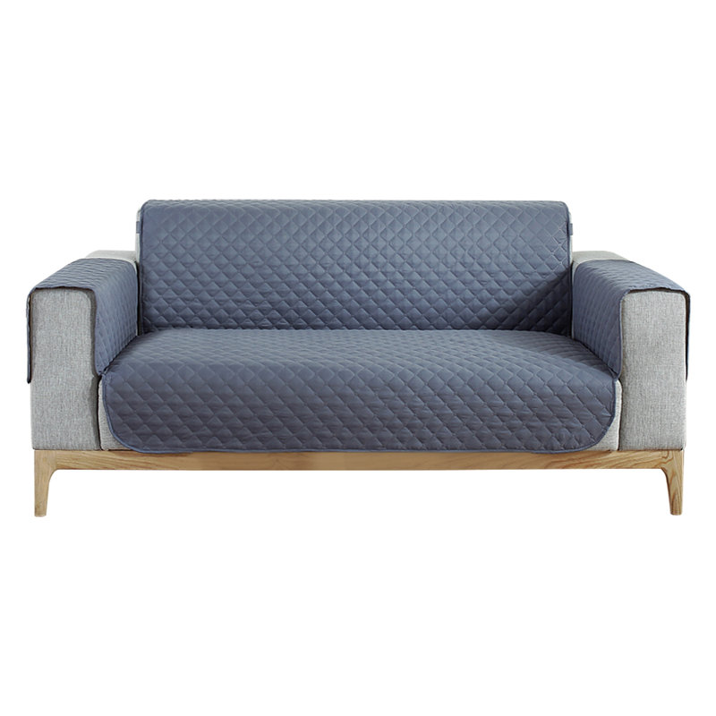 Housse pour canapé 4 places, H 76 po x l 54 po x P 1 po, Gris