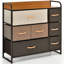 Commode de rangement 7 tiroirs Holloman
