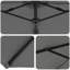 Umbrella Polyester and Aluminium Outdoor Parasol Garden Shade Terrace-831547690