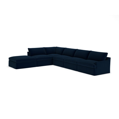 Wrenley 6-Piece Slipcovered Modular Sectional Right Hand Facing