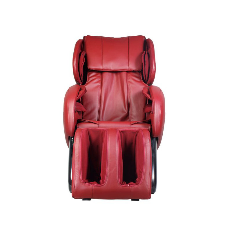 Fauteuil de massage inclinable électrique en cuir