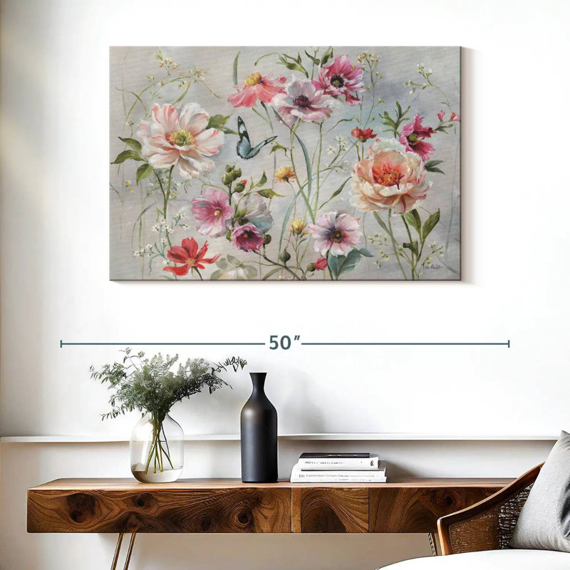 Harnek Antique Garden I, H 26 po x l 39 po