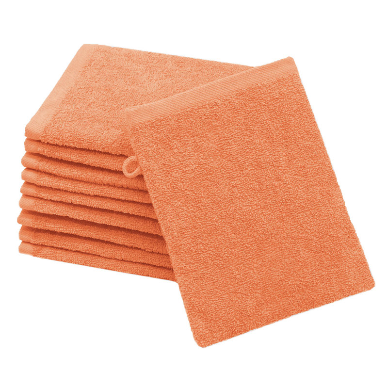 Midweight Washcloth, Terracotta
