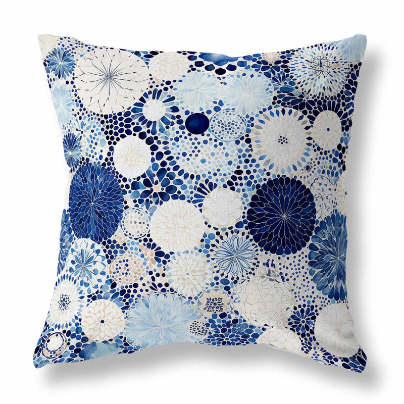 Coussin décoratif réversible intérieur / extérieur Crystal Drift, H 20 po x l 20 po